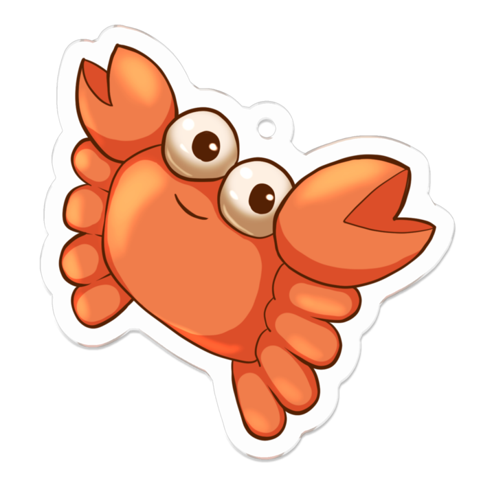 アクリルキーホルダー - 50 x 50 (mm)