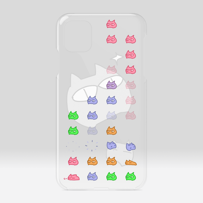 クリアiPhoneケース - iPhone11