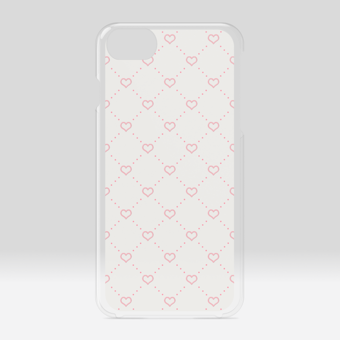 pink　クリアiPhoneケース - iPhone 6 / 7 / 8 / SE(第2・第3世代)