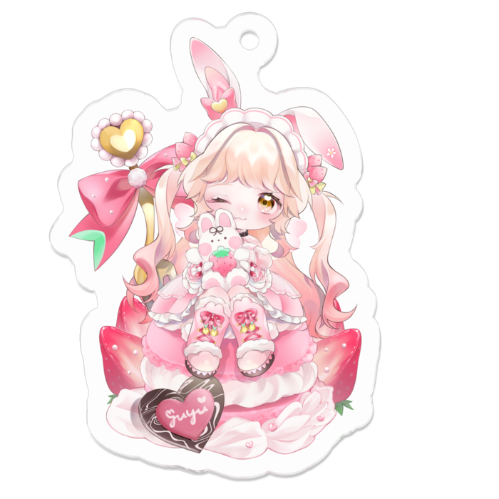 アクリルキーホルダー - 50 × 50 (mm)