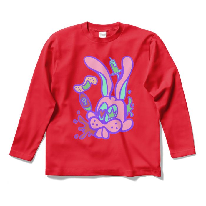 ロングスリーブTシャツ - S - レッド