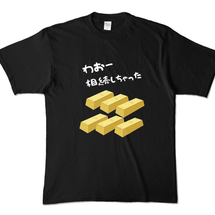 カラーTシャツ - XL - ブラック (濃色)