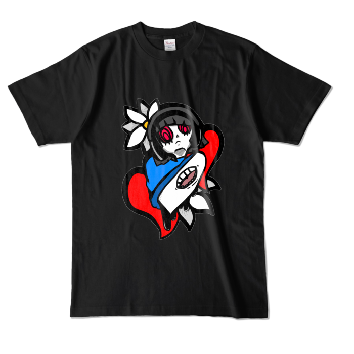 カラーTシャツ - L - ブラック (濃色)