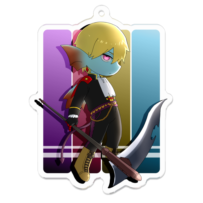 アクリルキーホルダー - 70 x 70 (mm)