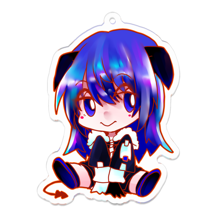 アクリルキーホルダー - 70 x 70 (mm)