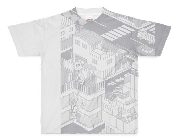 フルグラフィックTシャツ - M - 正面印刷のみ
