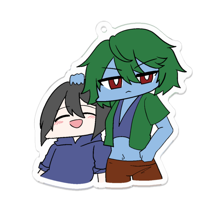 アクリルキーホルダー - 70 x 70 (mm)