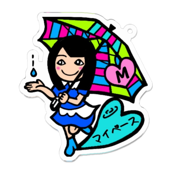 アクリルキーホルダー - 70 x 70 (mm)
