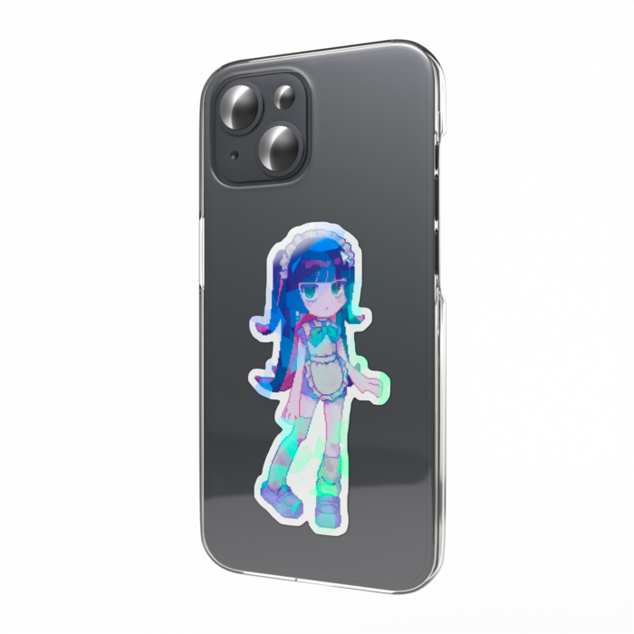 ホログラムスマホステッカー - 縦