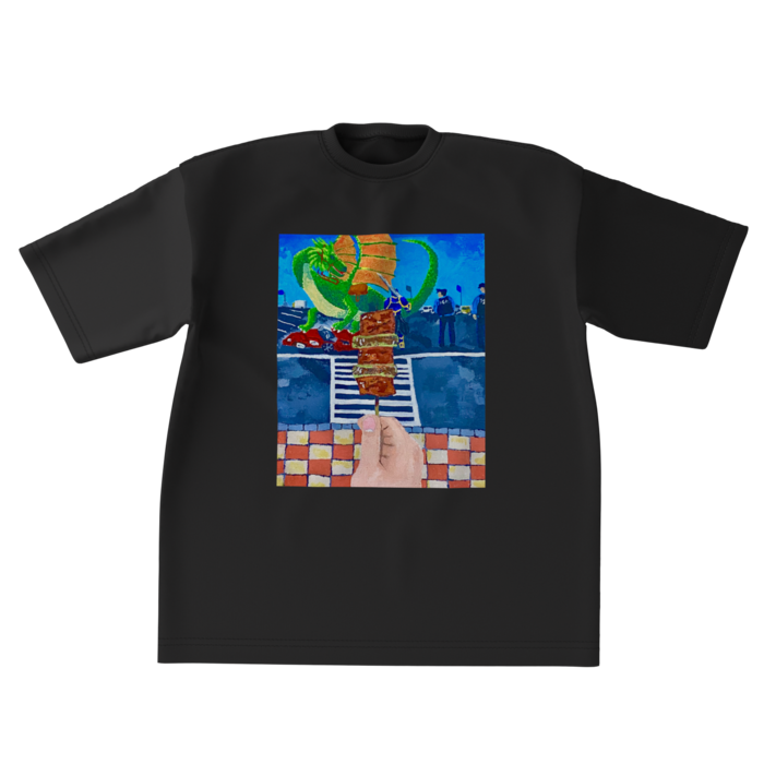 ビッグシルエットTシャツ - XL - 正面