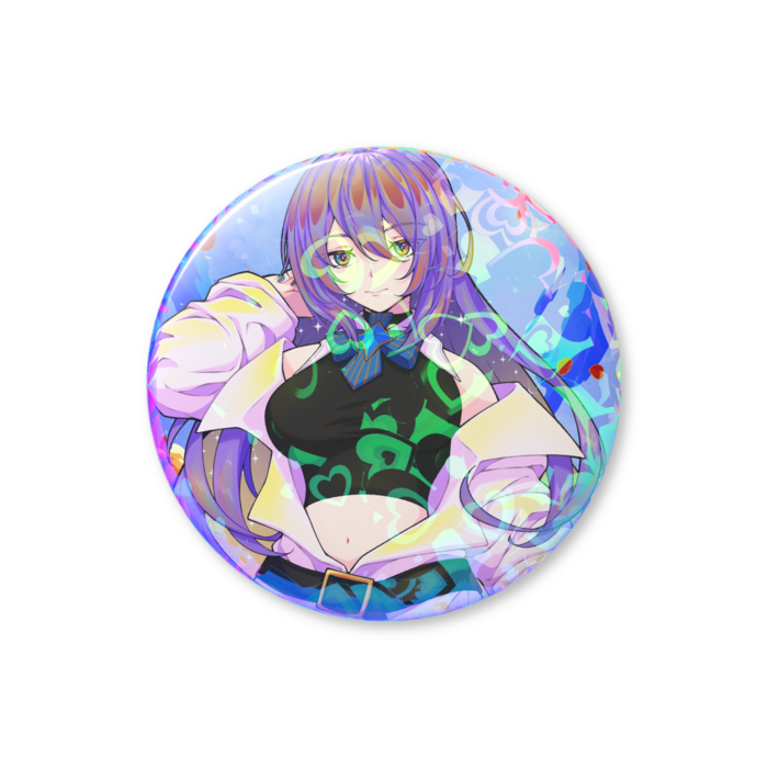 ホログラム缶バッジ - 25mm