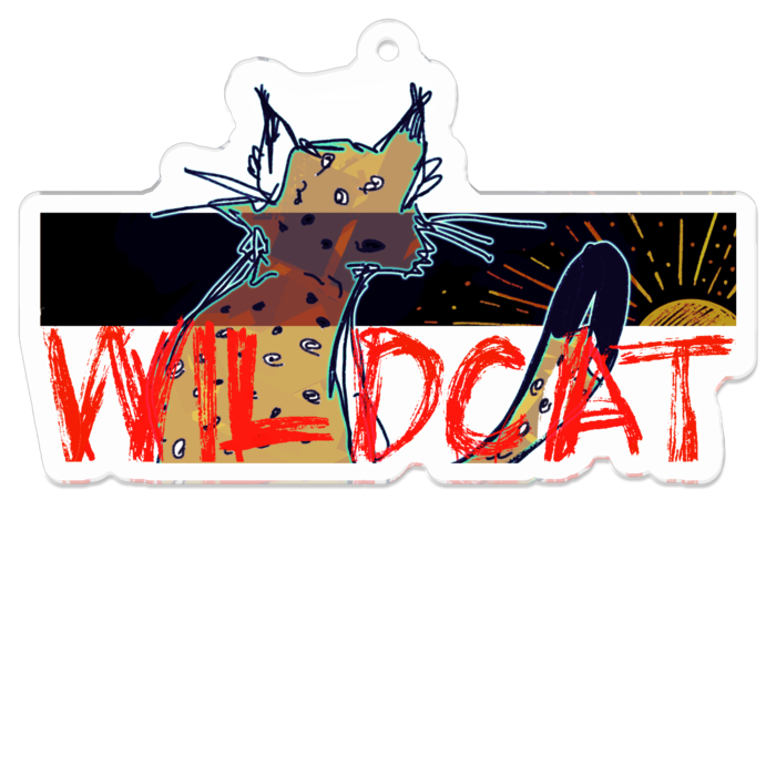 アクリルキーホルダー - 70 x 70 (mm)