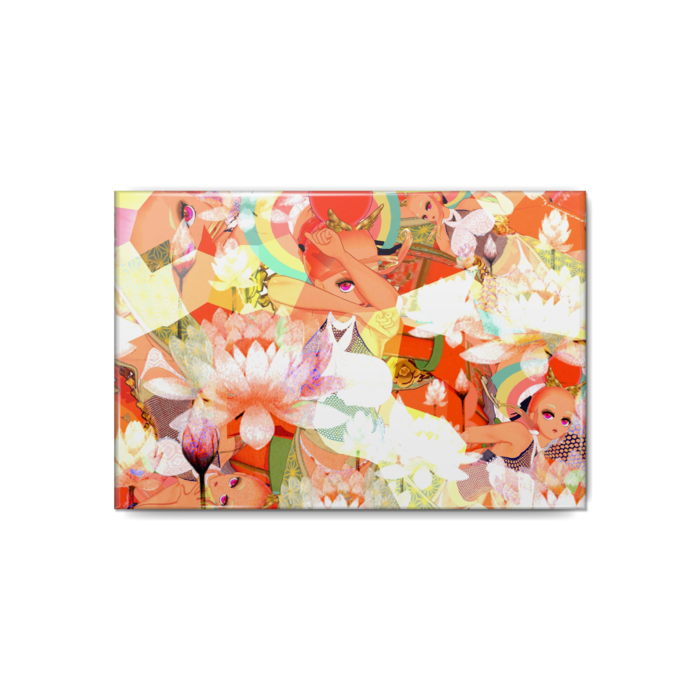 缶バッジ（キラキラ） - 80x54mm