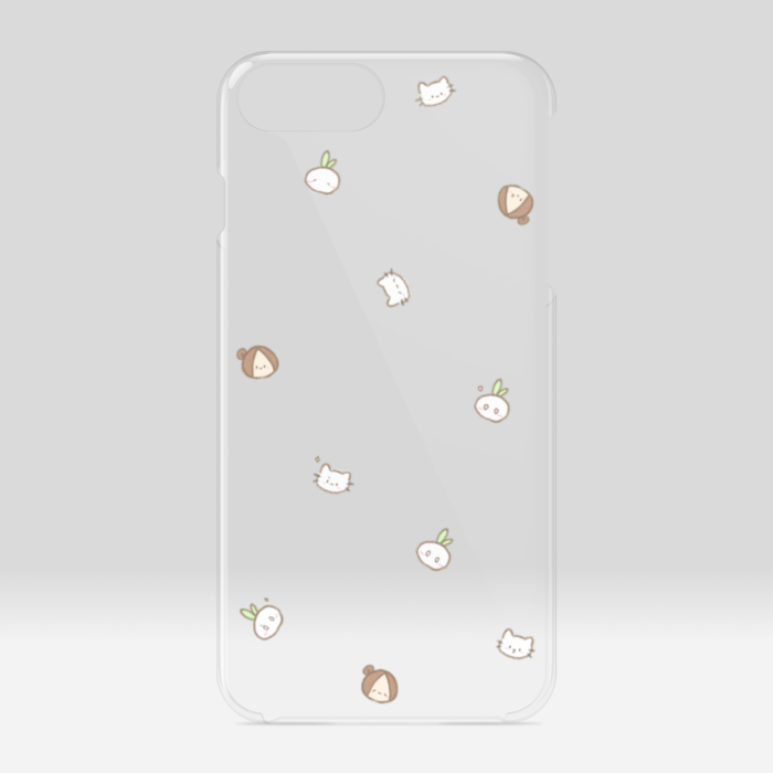クリアiPhoneケース - iPhone 6 Plus / 7 Plus / 8 Plus
