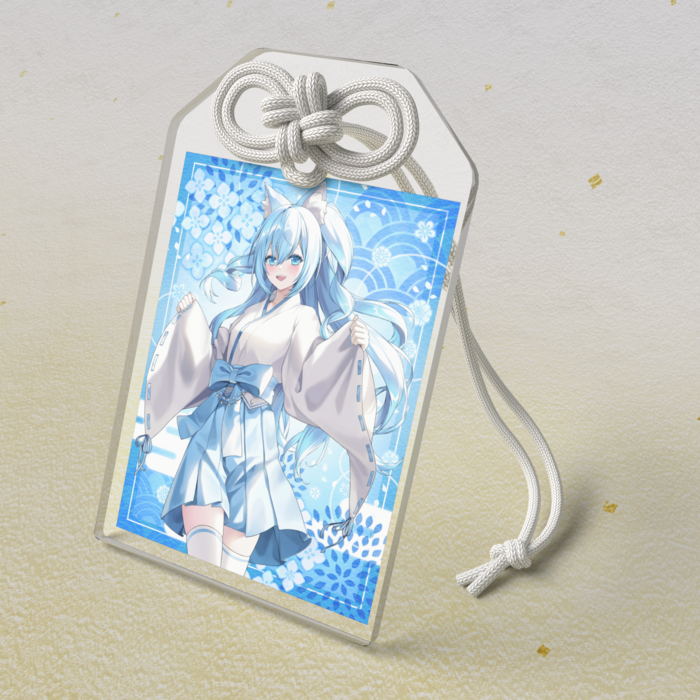 アクリルお守り - 50 × 80mm