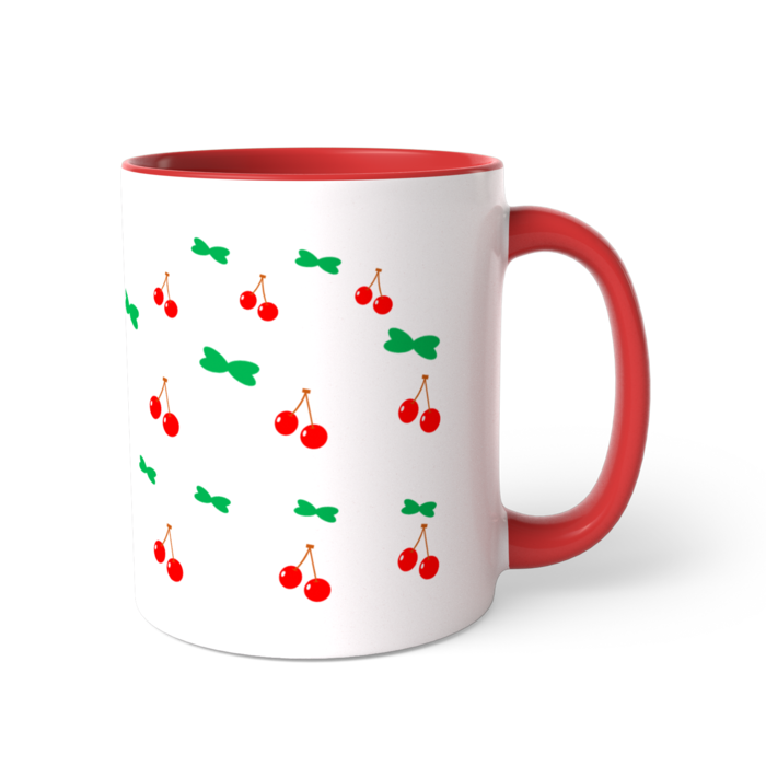 ツートンカラーマグカップ - 直径 8.2cm / 高さ 9.5cm