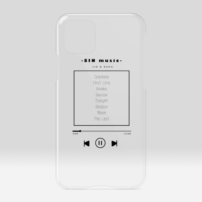 クリアiPhoneケース - iPhone11Pro