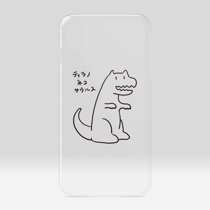 クリアiPhoneケース - iPhone XSMax