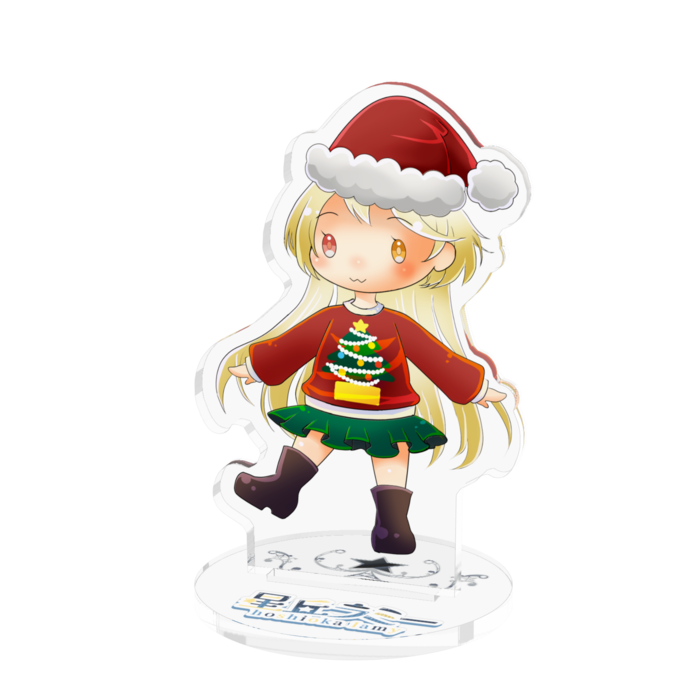 星丘ラミークリスマスSDアクリルフィギュア - W70 × H70mm 以内