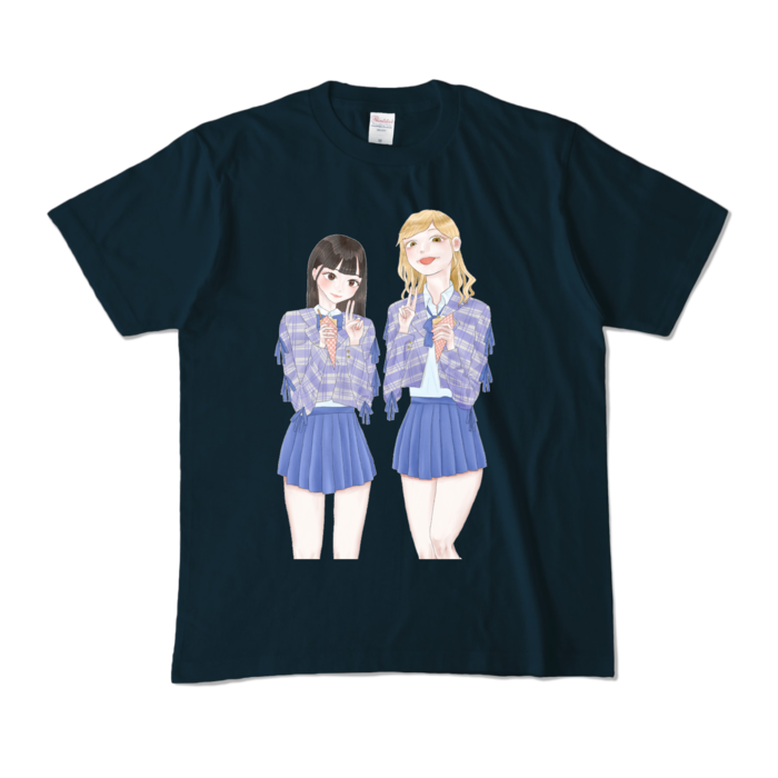 カラーTシャツ - M - ネイビー (濃色)