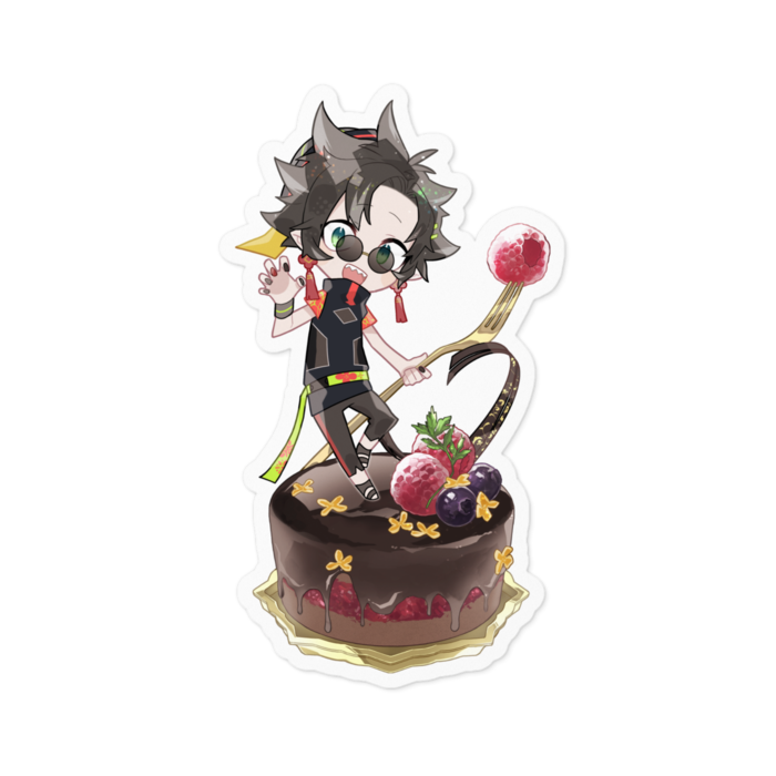 ステッカー - 100 x 100 (mm)