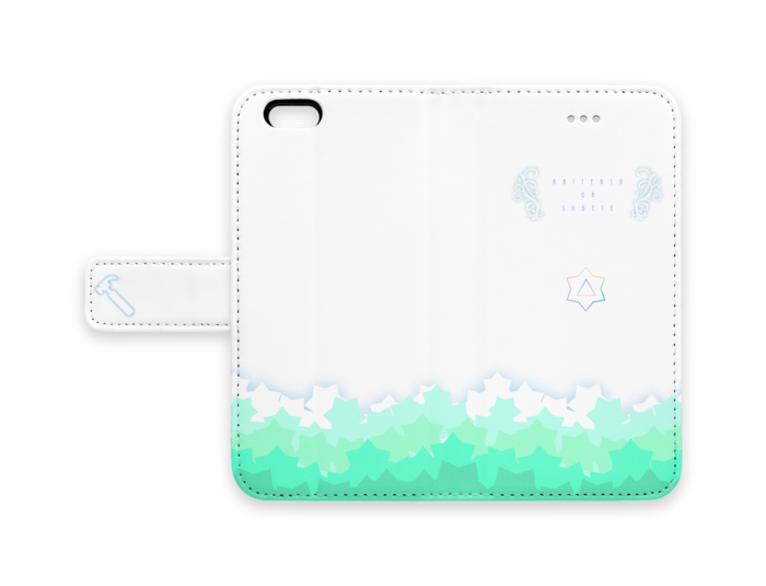 手帳型iPhoneケース - iPhone6 - ストラップ穴 なし