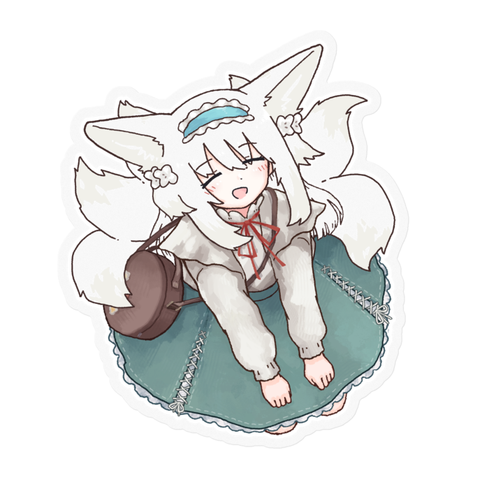 ステッカー - 100 x 100 (mm)