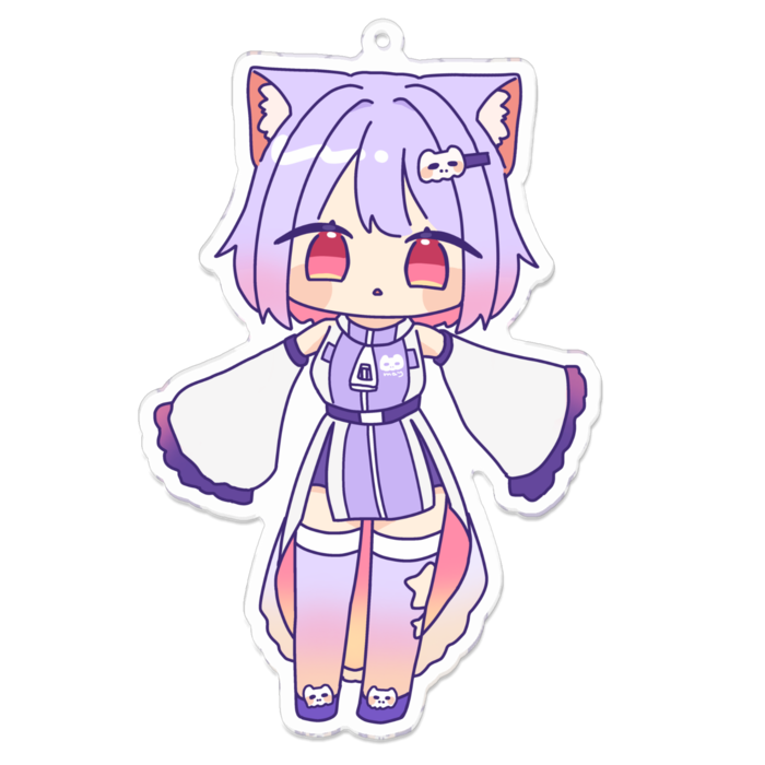 アクリルキーホルダー - 100 x 100 (mm)