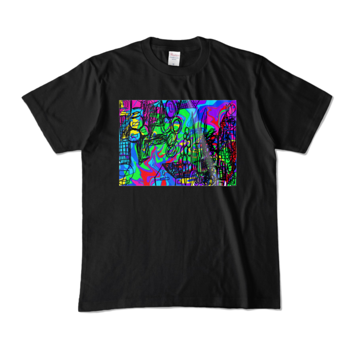 カラーTシャツ - M - ブラック (濃色)