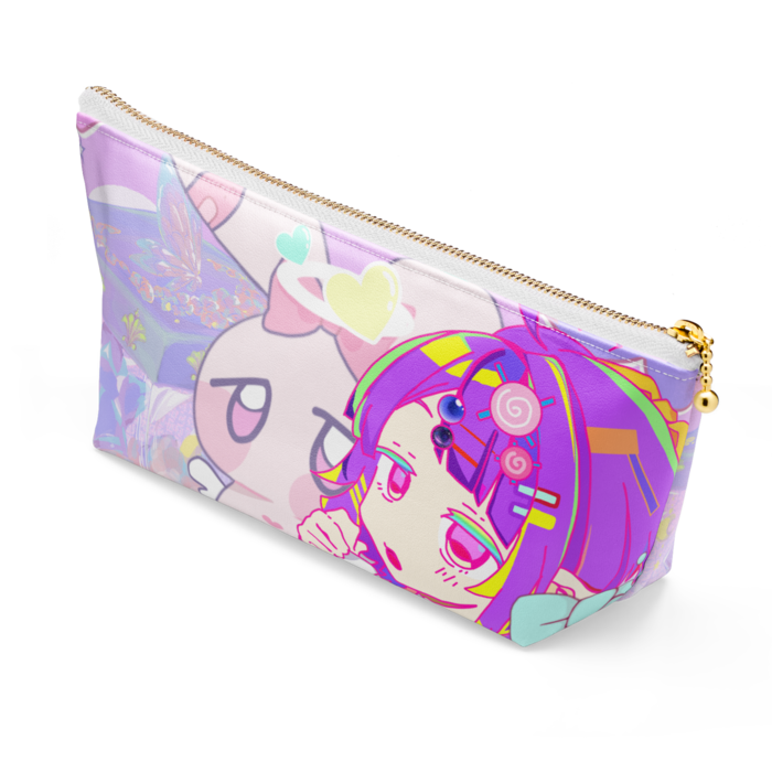 【オリジナルイラスト】ぱあぷるはぁとちゃん【ポーチ】【♥♥