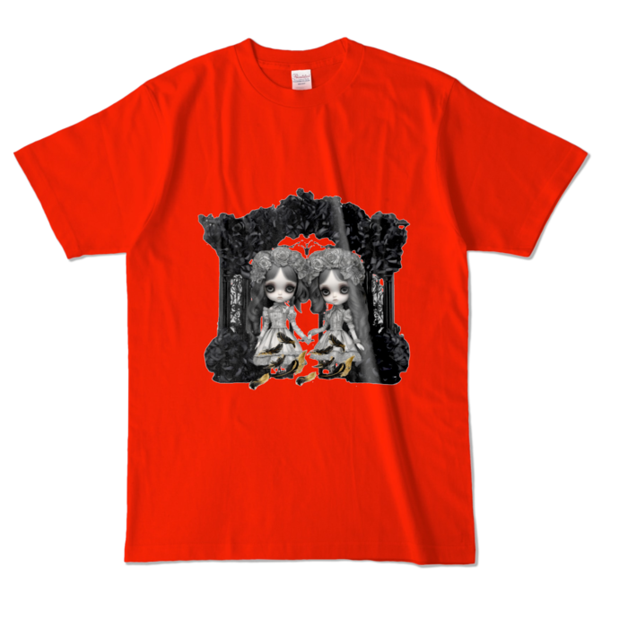 カラーTシャツ - L - レッド (濃色)