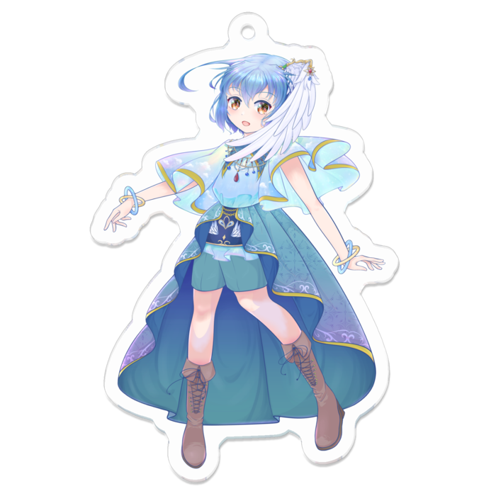 アクリルキーホルダー - 70 x 70 (mm)