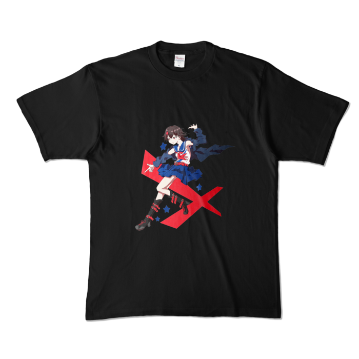 カラーTシャツ - XL - ブラック (濃色)