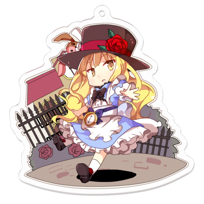 アクリルキーホルダー - 70 x 70 (mm)