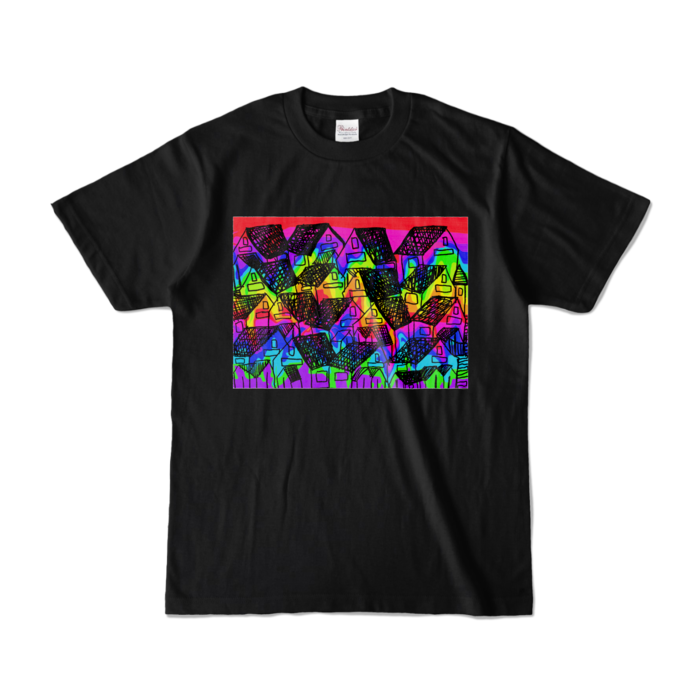 カラーTシャツ - S - ブラック (濃色)