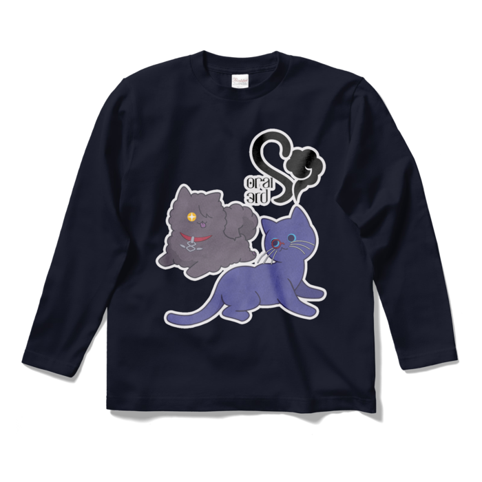 ロングスリーブTシャツ - S - ネイビー