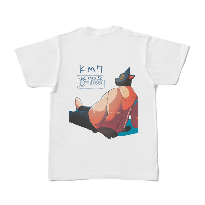 Tシャツ - S - 白(1)背面