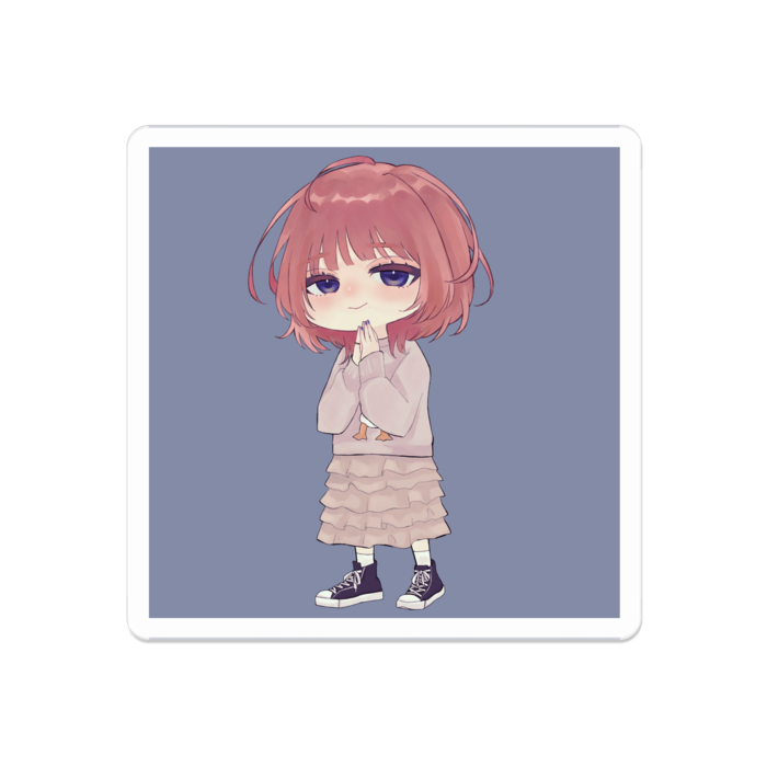 アクリルバッジ - 50 x 50 (mm)