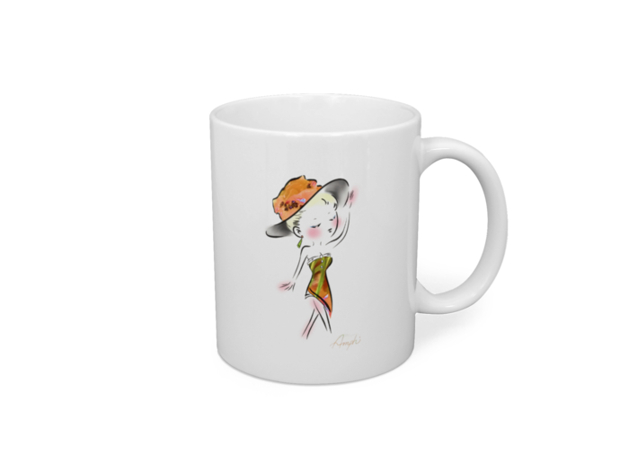 マグカップ - 直径 8 cm / 高さ 9.5 cm