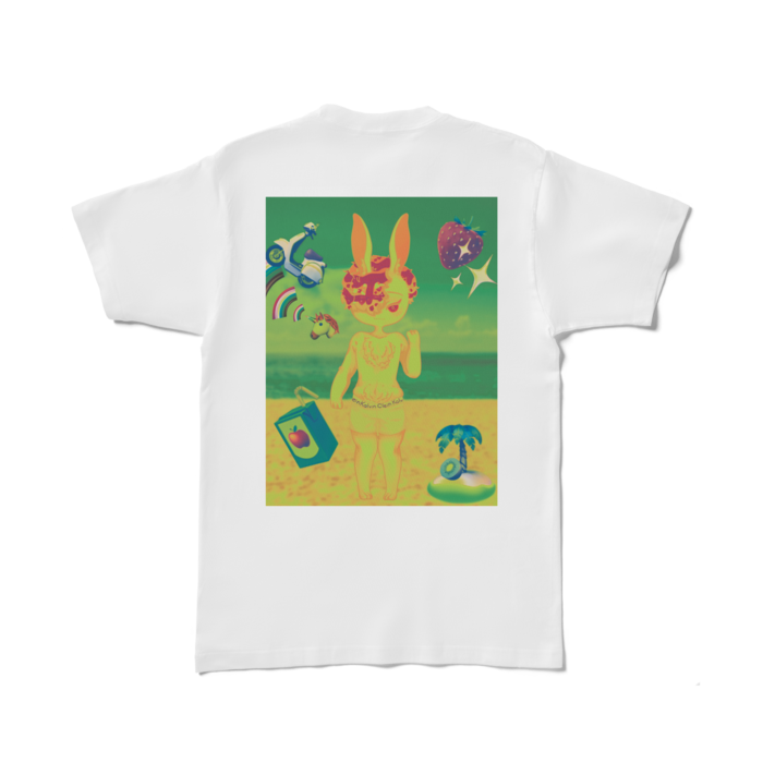 Tシャツ - L - 白(カラバリ)