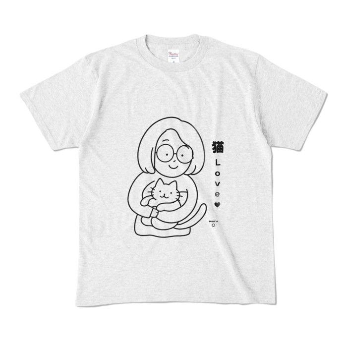 カラーTシャツ - M - アッシュ (淡色)