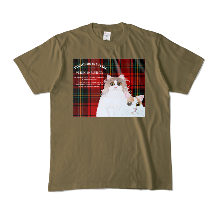 カラーTシャツ - M - オリーブ (濃色)