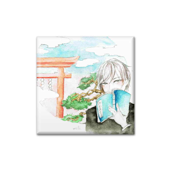 缶バッジ - 四角形40mm