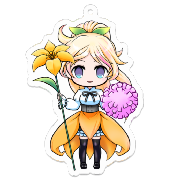 アクリルキーホルダー - 70 x 70 (mm)