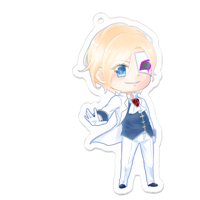 アクリルキーホルダー - 70 x 70 (mm)