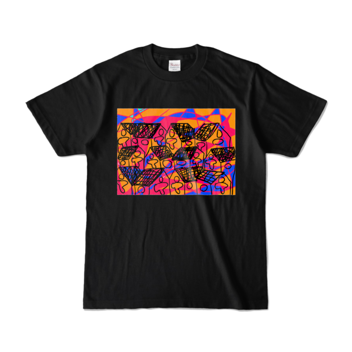 カラーTシャツ - S - ブラック (濃色)