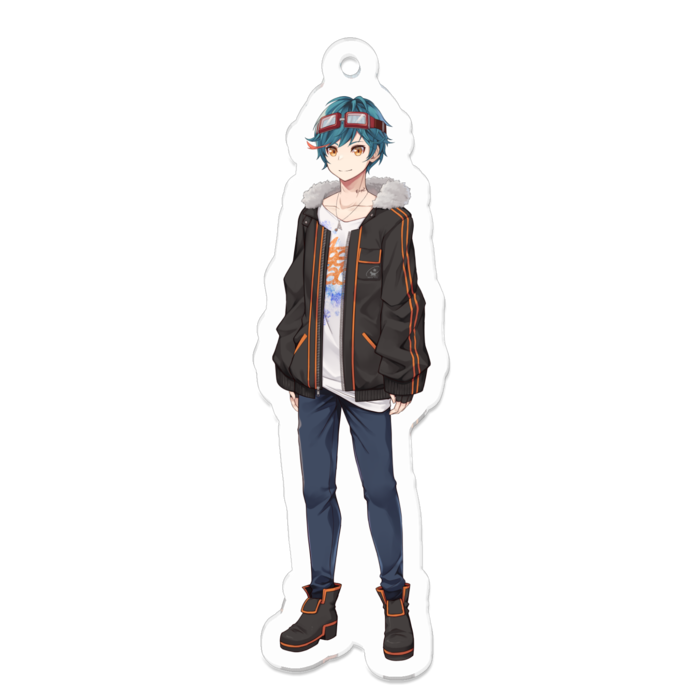 アクリルキーホルダー - 70 x 70 (mm)