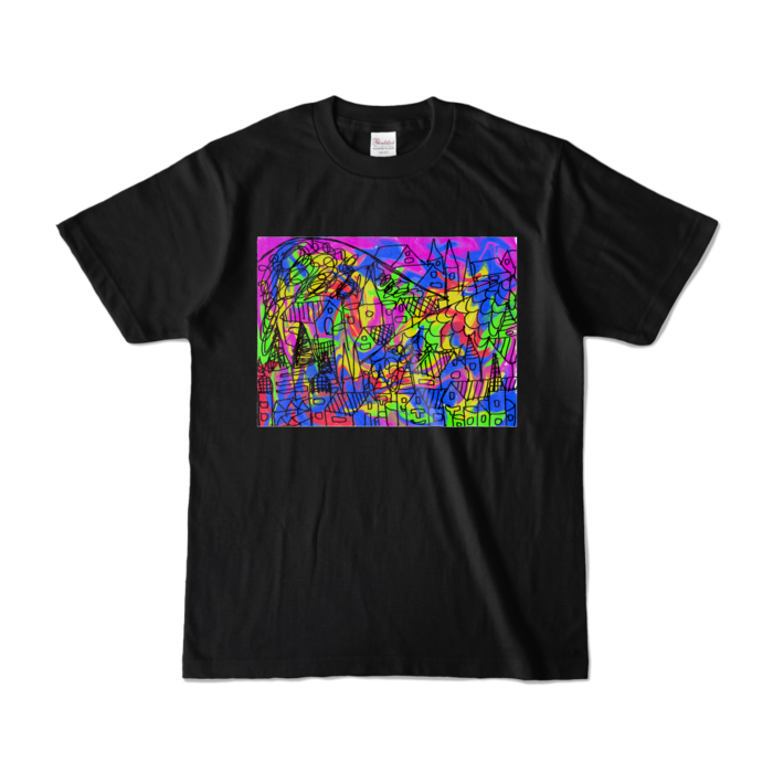 カラーTシャツ - S - ブラック (濃色)