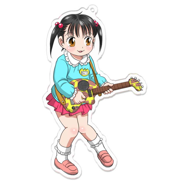 アクリルキーホルダー - 100 x 100 (mm)