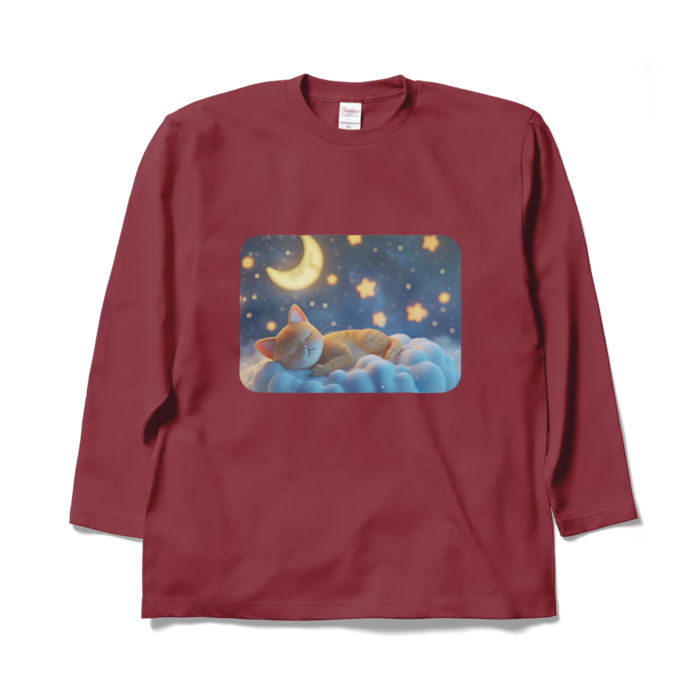 ロングスリーブTシャツ - XL - バーガンディ